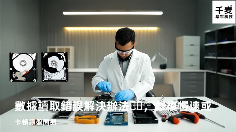  數據讀取錯誤解決辦法，修復慢速或卡頓讀盤問題